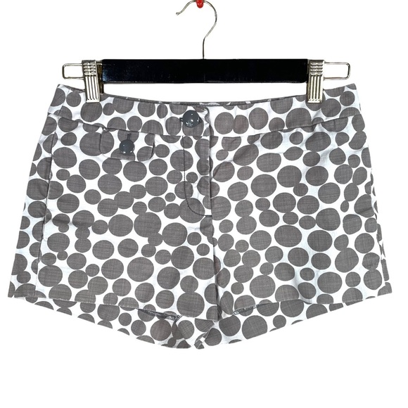 J. Crew Pants - J Crew Gray Dot Printed Short